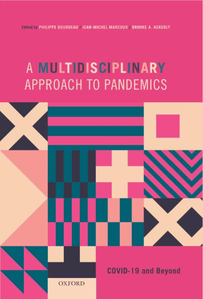 Couverture du livre "A Multidisciplinary Approach to Pandemics. COVID-19 and beyond, Oxford"